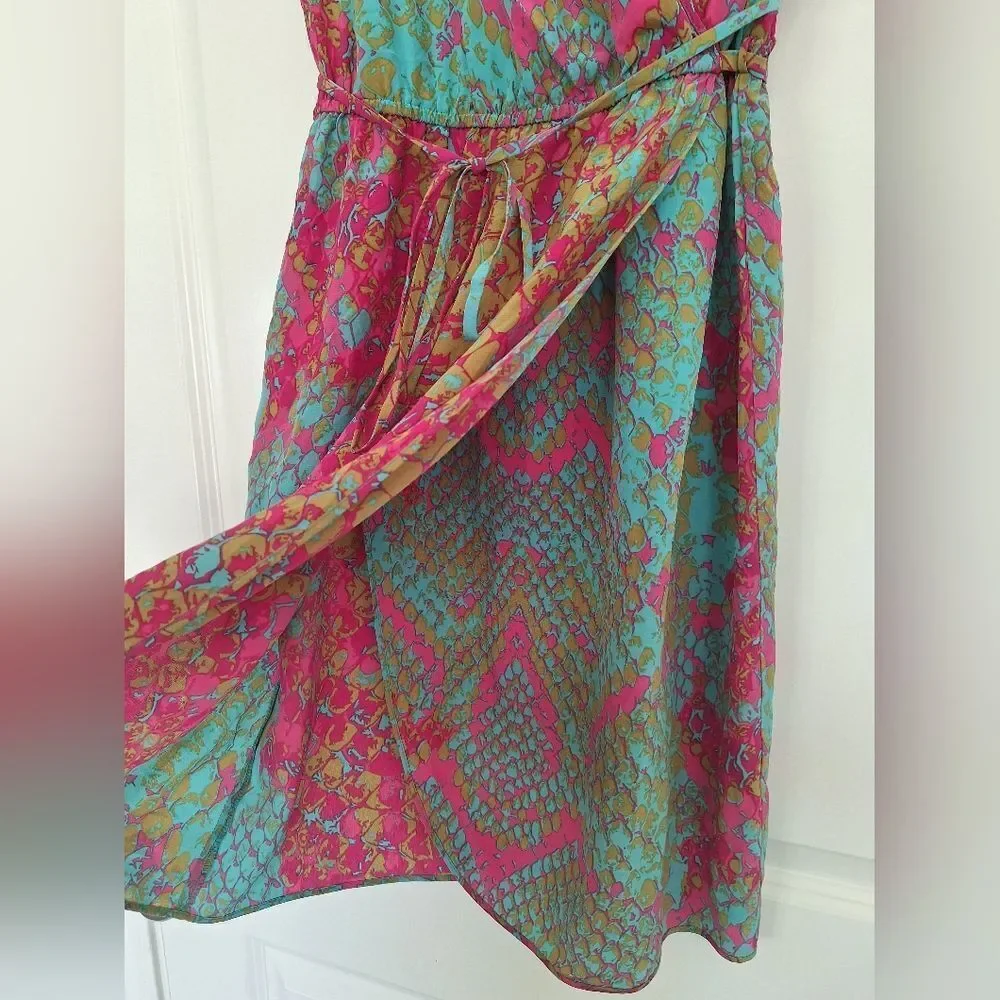 Presley Skye silk multicolor dress size‎ PS